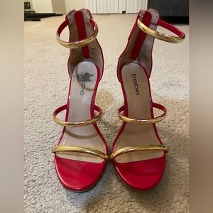 Red Guess heels